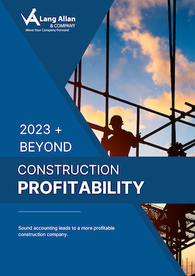 Construction Profitability 2023 cover