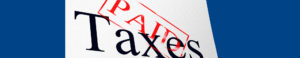 Lang Allan & Company Taxes paid header