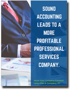Profitability for Professional Services firms ebook cover v2