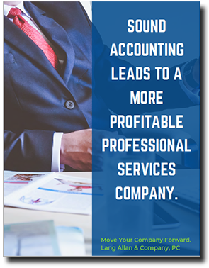 Profitability for Professional Services firms ebook cover