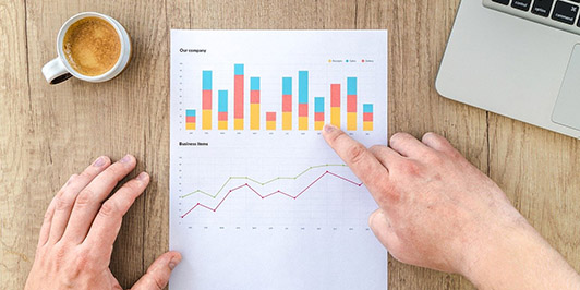 Monthly accounting close chart