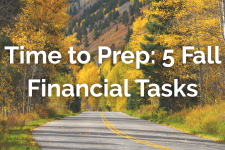 fall financial tasks